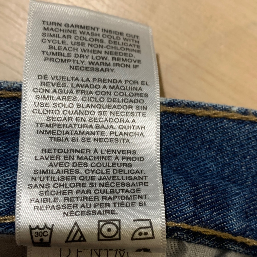 Kensie Women's Blue Jean Shorts - Picture 12 of 12
